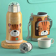 Дитячий термос із чохлом Tiger RH-6