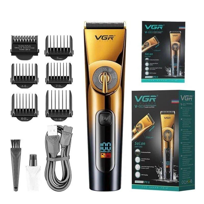 Професійна машинка для стриження VGR V-663