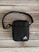 Мужская спортивная сумка на плечо Адидас Adidas вышивка