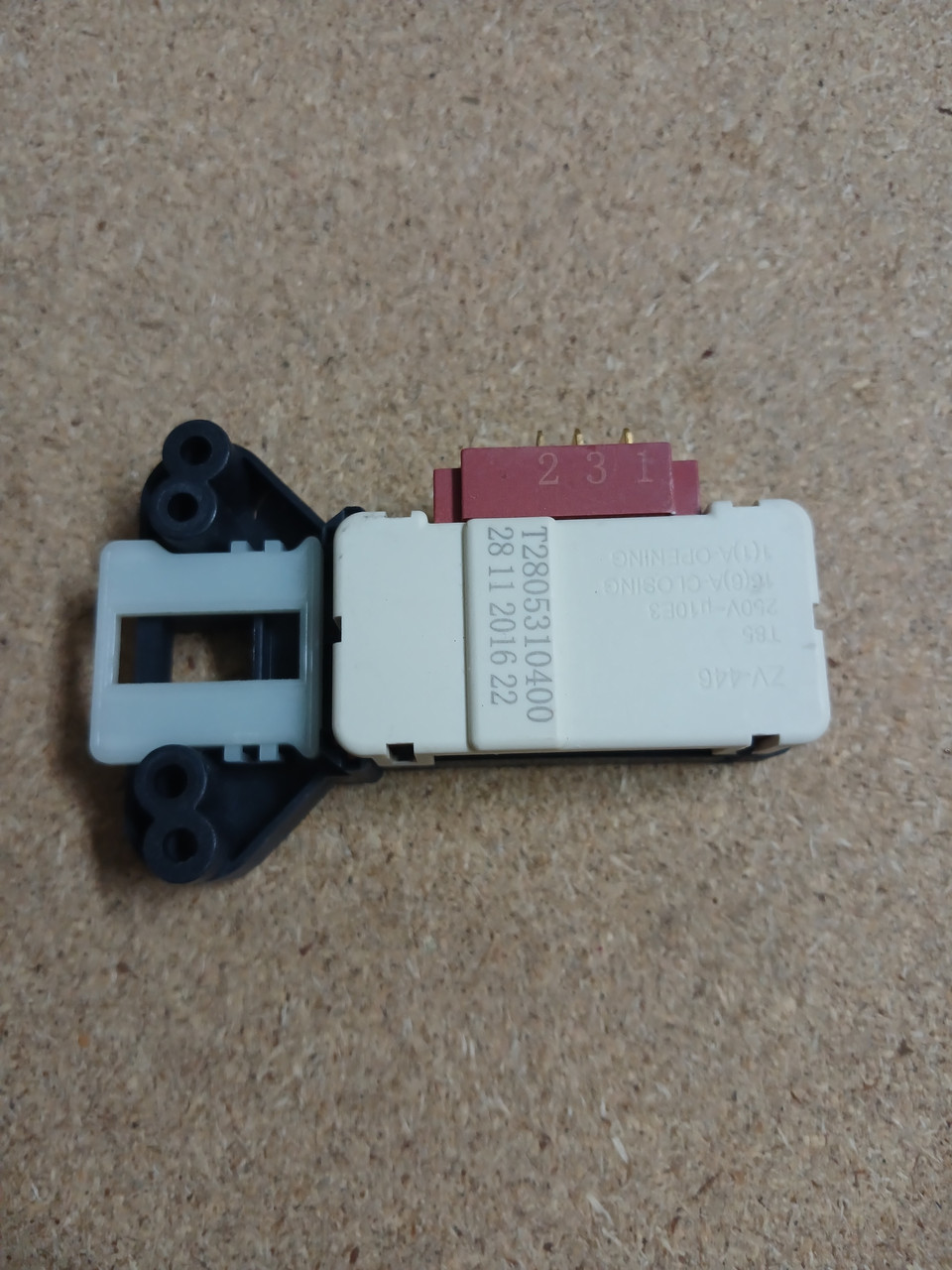 Замок дверей 148АС05 (УБЛ) Beko 2805310100 (Metalflex ZV-446 Т1) для пральної машини