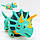 Музична іграшка з підсвічуванням і шестернями "Динозавр" 2006 C/D, 2 кольори, фото 3