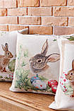 Декоративна Великодня наволочка на подушку 45х45 см. Веснянка, фото 3