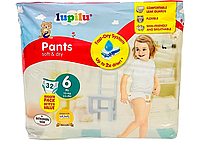 Подгузники-трусики Lupilu soft&dry 6 (32шт)