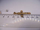 Хрестик золотий, вага 3,01 г., фото 4
