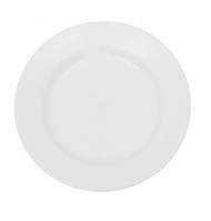 Порцелянова тарілка дрібна біла 20 см 8043LG