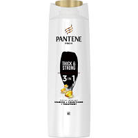 Шампунь Pantene Pro-V 3 в 1 Густые и крепкие 360 мл (8001090673329/8006540476727) mb pr