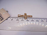 Хрестик золотий, вага 2,87 г., фото 3