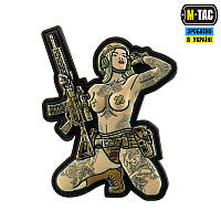 M-Tac нашивка Tactical girl №1 Skandinavik PVC MC