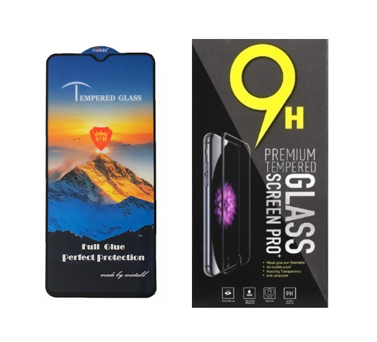 Защитное стекло Mietubl для One Plus 7T, OnePlus 7T (HD1901, HD1903, HD1900, HD1907, HD1905) полноразмерное, с черной рамкой