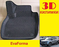 3D килимки EvaForma на Jeep Avenger '23-, 3D килимки EVA