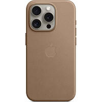 Чехол для мобильного телефона Apple iPhone 15 Pro FineWoven Case with MagSafe Taupe (MT4J3ZM/A) - Вища Якість