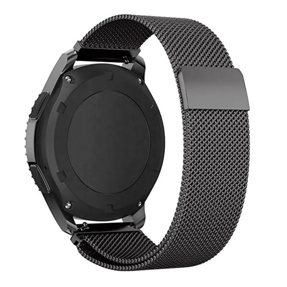 Ремінець для годинника Veron Milanese Loop Універсальний 22 mm Black