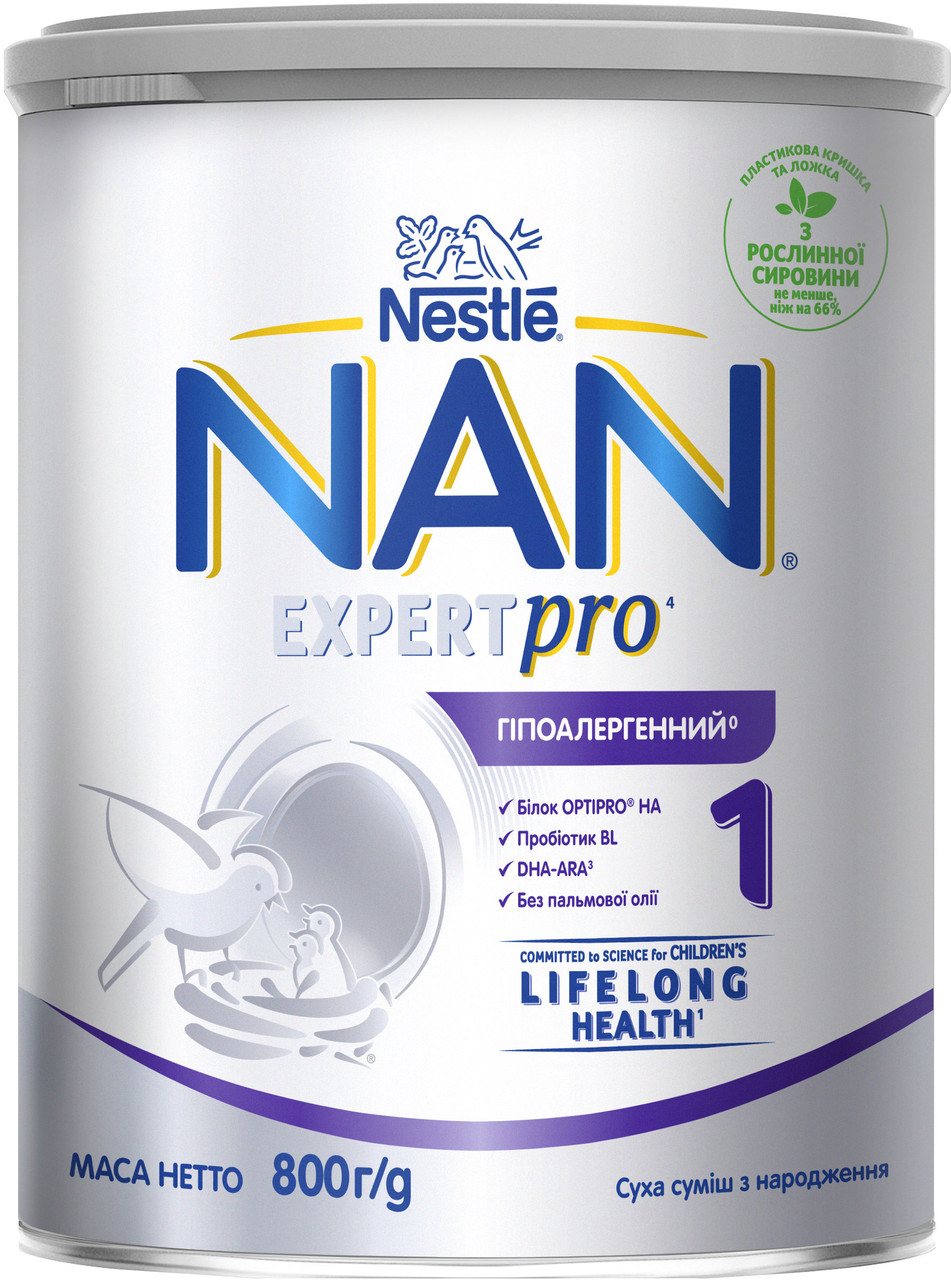 Суха суміш NAN Expert Pro1 800 г - фото 1 - id-p1589509780