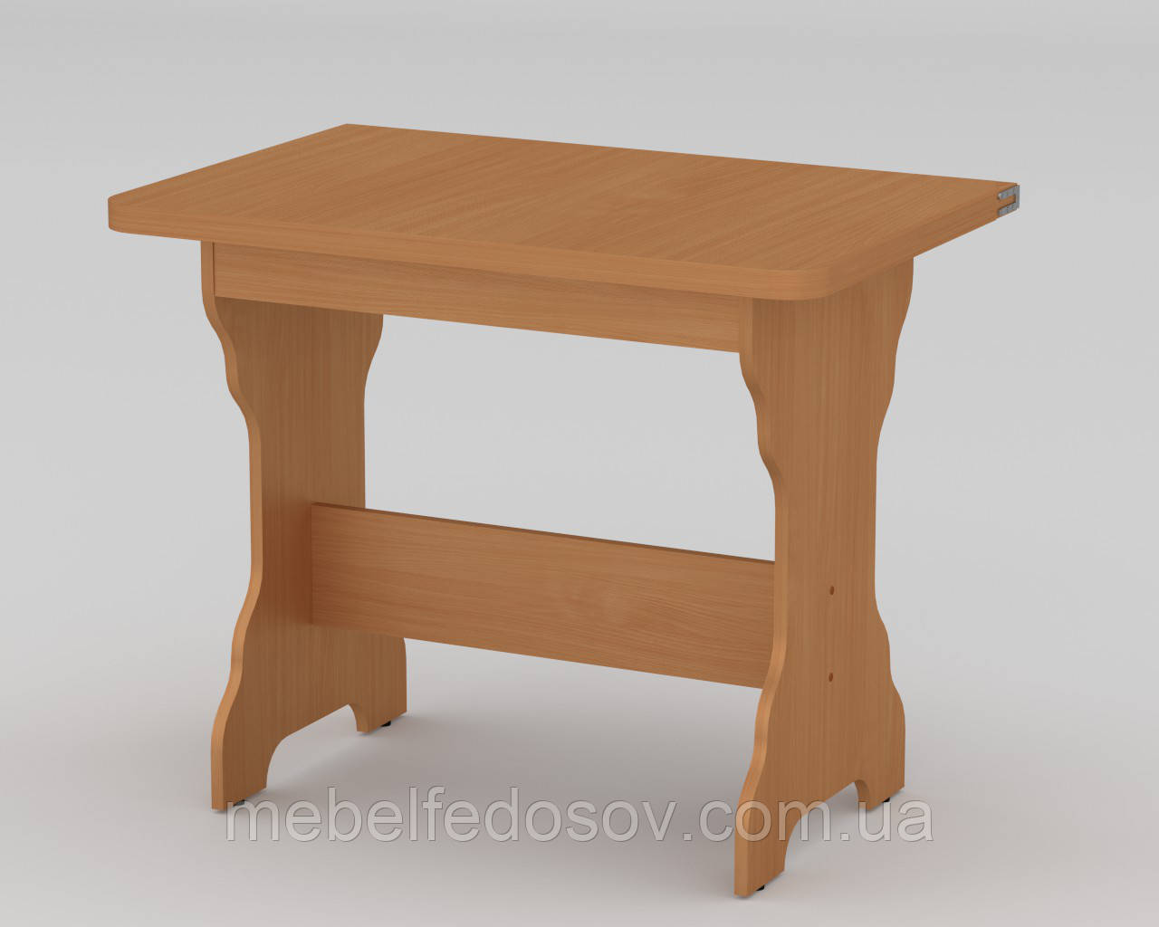 Кухонний стіл КС 3 розкладний (Компаніт) 590х900х732(900х1180)мм, фото 1