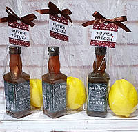 Набор мыла ручной работы виски jack daniels и лимон 3D