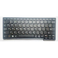 Клавиатура ноутбука Lenovo IdeaPad S110 Series черная UA A43498 g