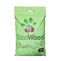 Наповнювач для котячого туалету EcoWood деревний 7 кг