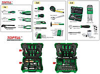 Профессиональный набор механических инструментов 104 ед ящик мoдульный TOPTUL GCZ-104A