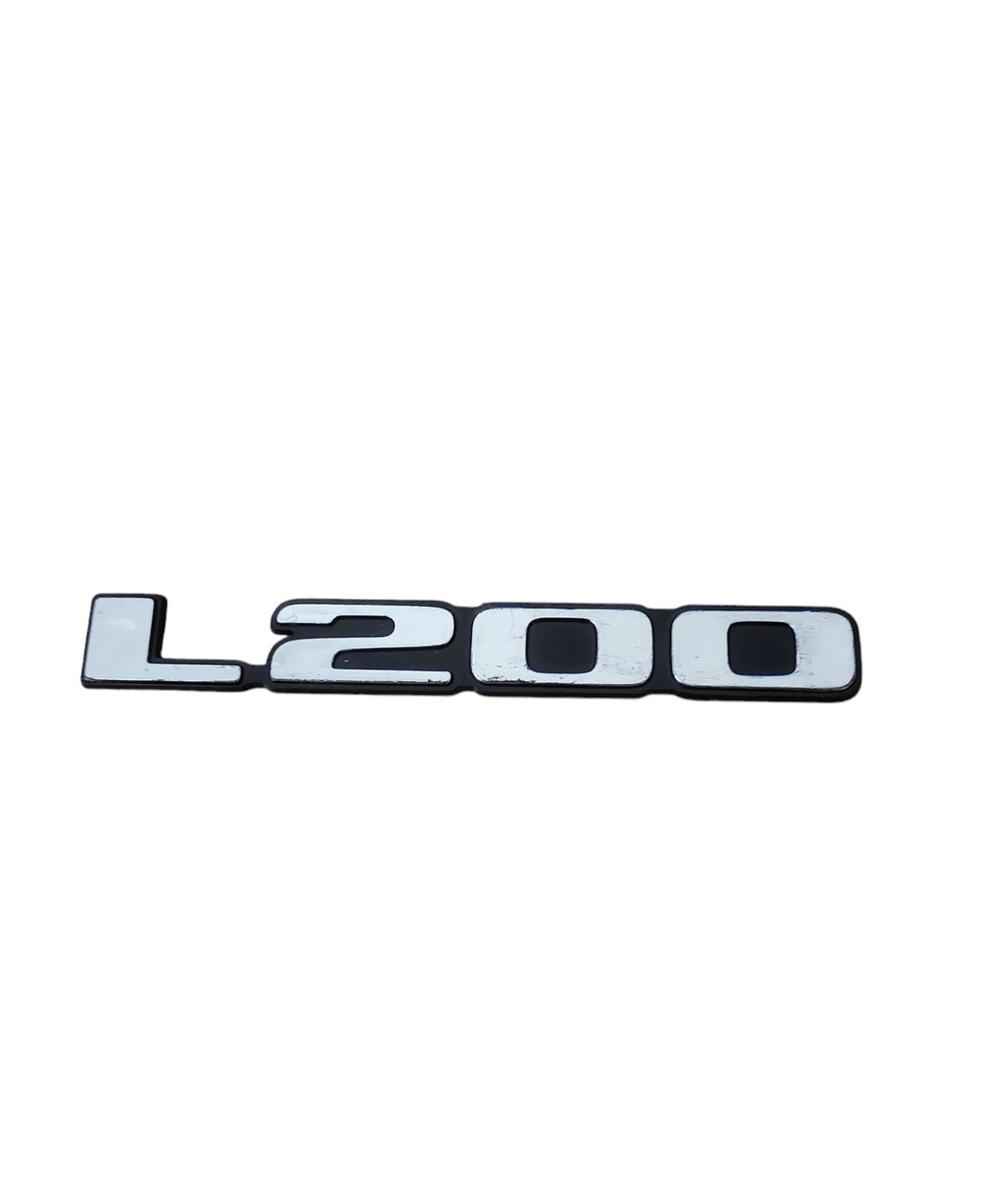 Напис на багажник Mitsubishi Міцубісі L 200,166х20 мм на скотчі УЦІНКА!