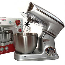 Кухонний комбайн, планетарний міксер, тістоміс Royalty Line RL-PKM-1900.7 Silver (1900Вт, 6.5 л, Швейцарія)