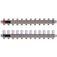 Коллекторный блок с термостат. клапанами Europroduct EP.S1100-12 1"x12 (EP4999)