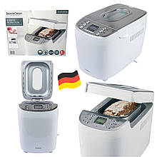 Повністю автоматична хлібопіч SilverCrest SBB 850 E1 (850 Вт, 16 програм, 3 л, РК-дисплей, Німеччина)