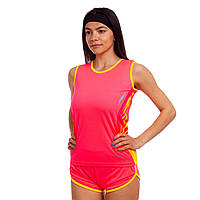 Форма для легкой атлетики женская Zelart X-511W размер L цвет розовый lb