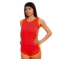 Форма для легкой атлетики женская Zelart X-511W размер XL цвет красный lb