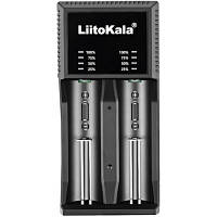 Зарядное устройство для аккумуляторов Liitokala 2 Slots, LED indicator, Li-ion(18650...RCR123...26650), pr