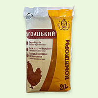 Универсальный комбикорм Козацкий для цыплят, утят и гусят КПК 22-34 мешок 20кг