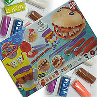 Набір креативної творчості - тісто для ліплення Danko Toys "Master Do" / Дантист / ТМD-12-01U