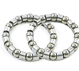 Підшипник 6 мм х 12 шт. у задню втулку ХВЗ 39 мм для вітчизняних велосипедів, фото 1