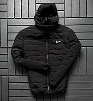 Чоловіча куртка Nike весняна осіння чорна.