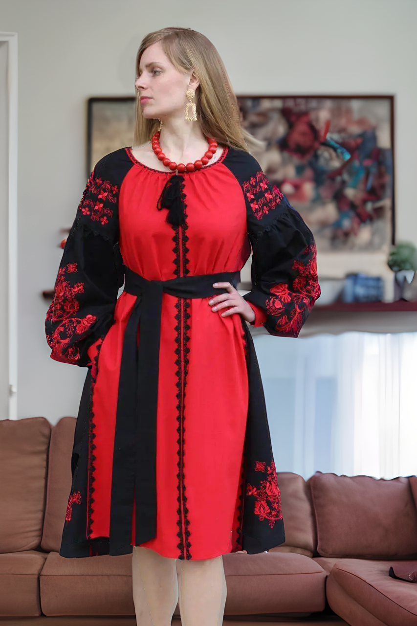 Вишита сукня "Клара" PJ-0065