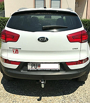 Фаркоп Kia Sportage 3 SL 2010-2015 (Кіа Спортейдж 3) без підрізу бампера, фото 6