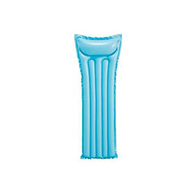 Надувний матрац "Матовий" Intex 59703, 183х69 см Синій, Toyman