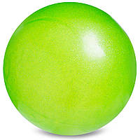 Мяч для художественной гимнастики Lingo Галактика C-6272 цвет зеленый lb