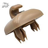 A3 Кріплення фіксатор козирька Audi 8E0857562A 8E0857561 8U0857562 бежеве, фото 3