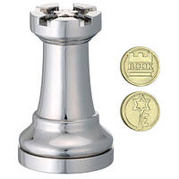 Головоломка Cast Chess Rook silver Шахматная Ладья Cast Puzzle 473682 , Toyman