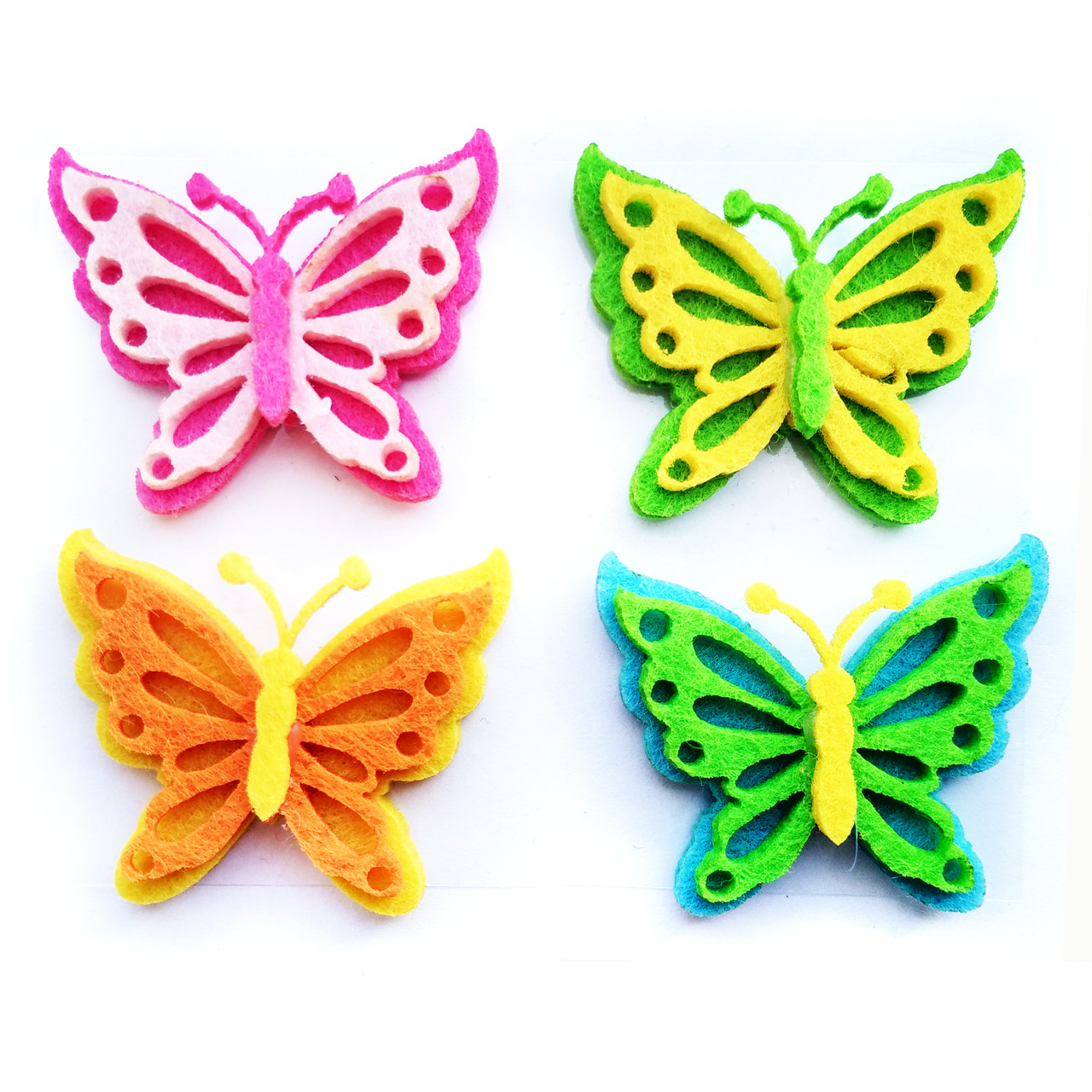 Метелики (5 см, 4 шт) 16-1100, фото 1
