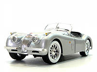 Автомодель - JAGUAR XK 120 (1951) (ассорти вишневый, серебристый), Toyman