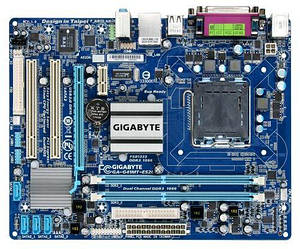 Материнська плата s775 Intel G41 GM 2*DDR3 Gigabyte GA-G41MT-ES2L mATX б/в