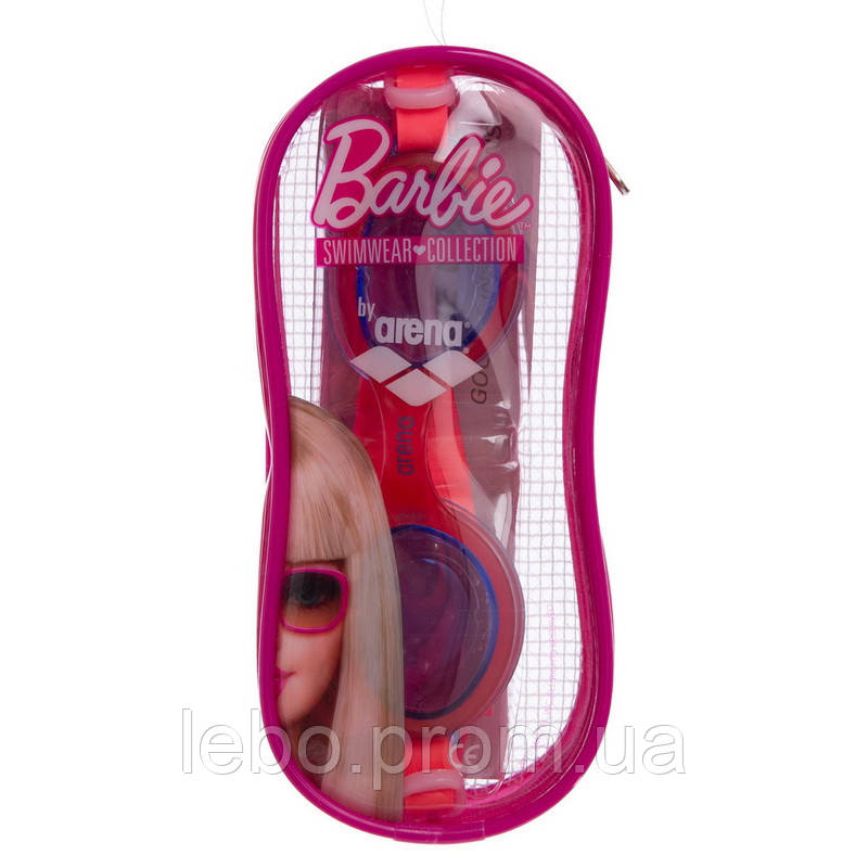 Очки для плавания детские ARENA BARBIE UNO FW11 PLUS AR-92385-90 красный lb - фото 5 - id-p2145473346