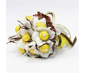 Букет з цукерок "Лотоси 11" Igratoria 4101IT 8 цукерок Ферреро Роше, 3 цукерки Карамель, Toyman