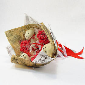 Букет з іграшок Ведмедики з Рафаелло Крафт 5307IT, Toyman