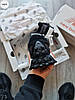 Чоловічі кросівки New Balance 327 Black White кеди Нью Баланс чорно-білі спортивні демісезонні весняні замш нейлон, фото 9