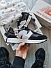 Чоловічі кросівки New Balance 327 Black White кеди Нью Баланс чорно-білі спортивні демісезонні весняні замш нейлон, фото 7