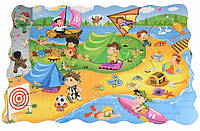 Пазл-раскраска Same Toy Солнечный пляж 2031Ut, Toyman