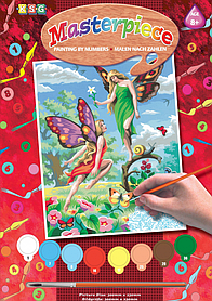 Набір для творчості Sequin Art PAINTING BY NUMBERS JUNIOR Fairies SA0126, Toyman