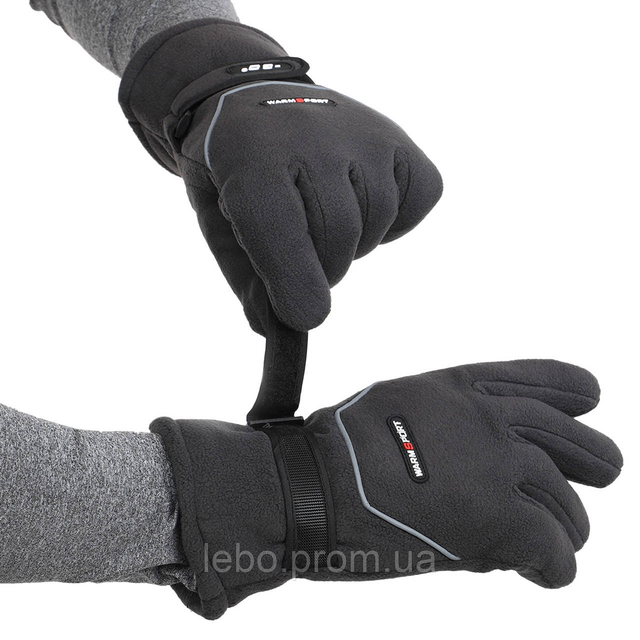 Перчатки спортивные теплые на меху Zelart BC-8560 размер L цвет разные цвета lb - фото 5 - id-p2145482313